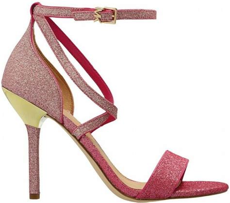 michael kors sandalen roze|michael kors leather sandals.